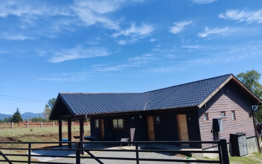 Vendo Hermosa Parcela con casa en Condominio Country Pucón, Villarrica, 3D2B2E